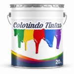Tinta balde branca