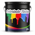 Tinta balde preto